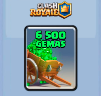 Clash Of Clans - 6500 Gemas