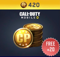 Cod Mobile - 420 CP