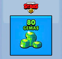 Brawl Stars - 80 Gemas