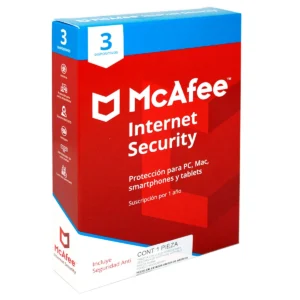 McAfee AntiVirus PC 3 Años para 1 Dispositivo - GLOBAL