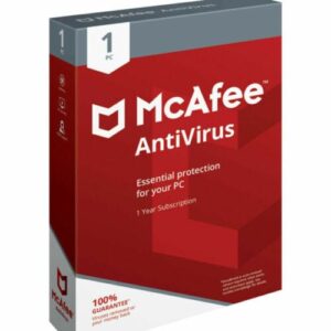 McAfee AntiVirus PC 1 Año para 1 Dispositivo - GLOBAL