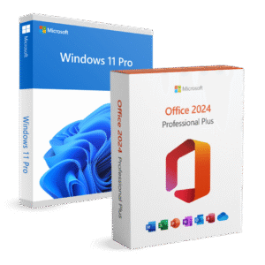 Microsoft Windows 11 Pro & Microsoft Office 2024 LTSC Pro Plus Bundle - GLOBAL